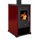 Houtkachel Prometey EKO Mini Bordeaux, 6.4 kW | Houtkachels |  |