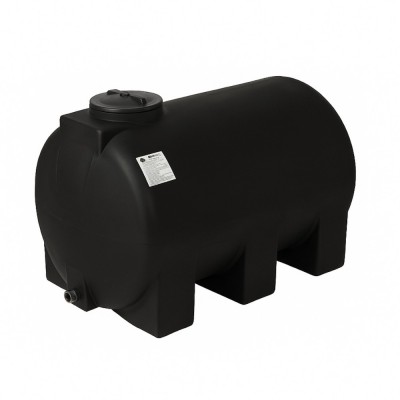 Drinkwatertank MAVIL, cilindrisch horizontaal 1500 l (zwart) - Productenvergelijking