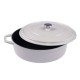 Ondiepe gietijzeren pot Hosse, Ivory, Ф28 | Gietijzeren pot |  |