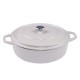 Ondiepe gietijzeren pot Hosse, Ivory, Ф28 | Gietijzeren pot |  |