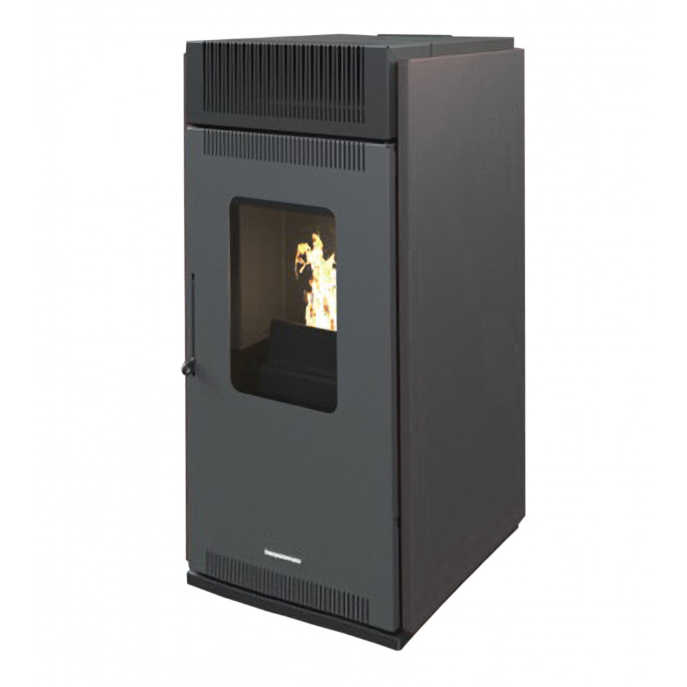 Pelletkachel Balkan Energy P10 Black, 10kW | Air pelletkachels | Pelletkachels |