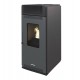 Pelletkachel Balkan Energy P10 Black, 10kW | Air pelletkachels | Pelletkachels |
