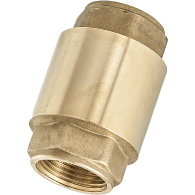 Veerbelaste terugslagklep met metalen schijf Hydro - messing - 0404884 - Maat (inch): 1" - Hydro