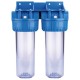 Waterfilterbehuizing Senior 10" met inbegrepen filters | Drinkwatertanks |  |