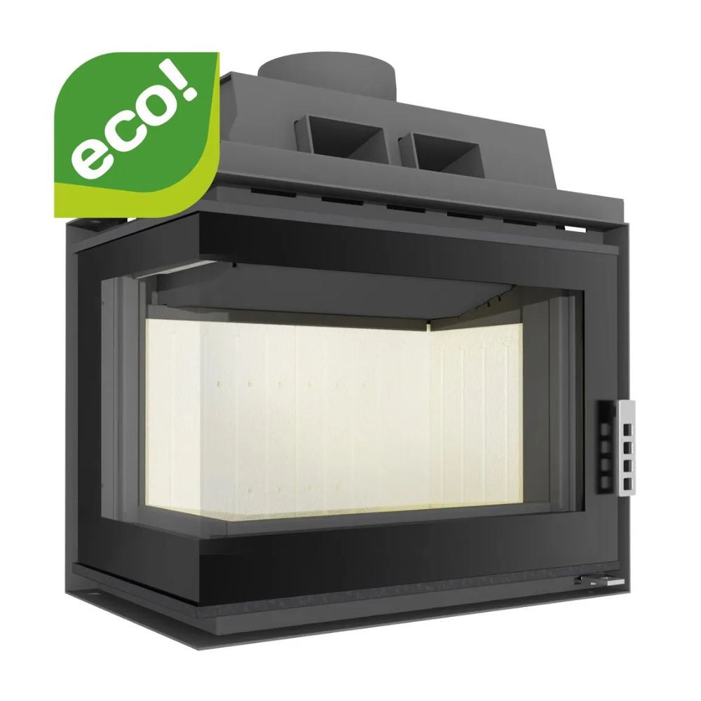 Inbouw haard UNIFLAM 600 DURO S met luchttoevoer, linkerzijde, 11 kW | Moderne haarden | Haarden |