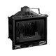 Inbouw haard UNIFLAM 600 PLUS ECO met klep en luchttoevoer, 8 kW | Gietijzeren haarden | Haarden |