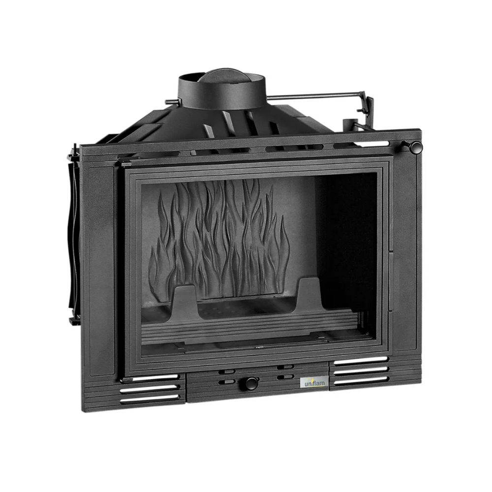 Inbouw haard UNIFLAM 700 ECO met klep, 8 kW | Gietijzeren haarden | Haarden |