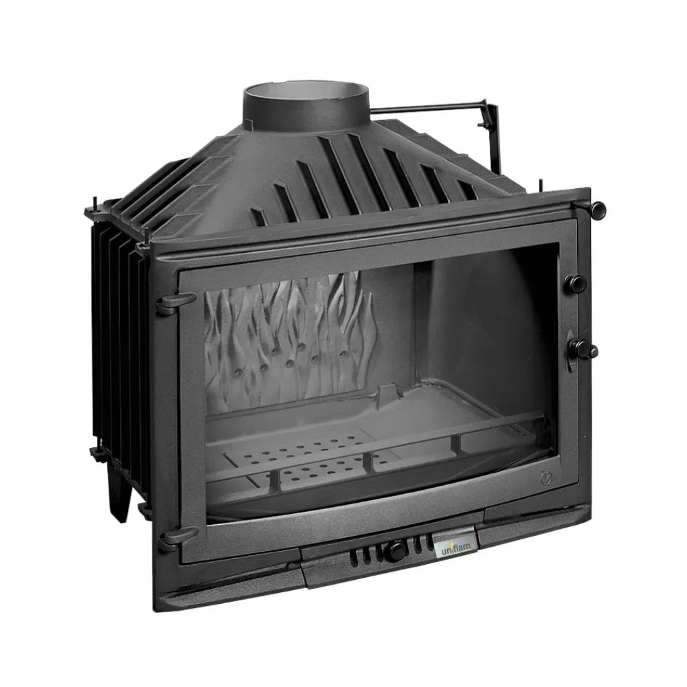 Inbouw haard UNIFLAM 700 SELENIC ECO met klep en luchttoevoer, 10 kW | Moderne haarden | Haarden |