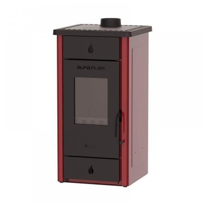 Houtkachel Alfa Plam Elita 3 Rood, 7kW - Alfa-Plam