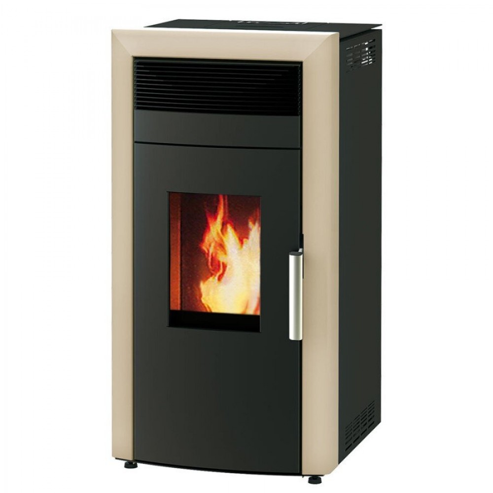 Pelletkachel CV Alfa Plam Commo 15, Ivoor 15kW | Pelletkachels CV | Pelletkachels |