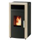 Pelletkachel CV Alfa Plam Commo 15, Ivoor 15kW | Pelletkachels CV | Pelletkachels |