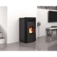Pelletkachel CV Alfa Plam Commo 15, Zwart 15kW | Pelletkachels CV | Pelletkachels |