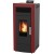 Pelletkachel CV Alfa Plam Commo Bordeaux, 22.5kW