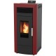 Pelletkachel CV Alfa Plam Commo Bordeaux, 22.5kW | Pelletkachels CV | Pelletkachels |