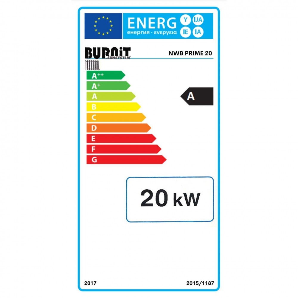 Houtketel op CV BURNiT NWB PRIME 20, 20kW | Houtketels op CV |  |