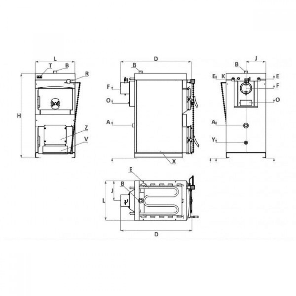 Houtketel op CV BURNiT NWB MAX 55, 55kW | Houtketels op CV |  |