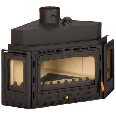 Inbouw gietijzeren haard Prity ATC, 14.2kW - Productenvergelijking