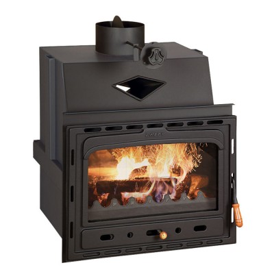 Inbouw gietijzeren haard Prity C, 15.8kW - Productenvergelijking