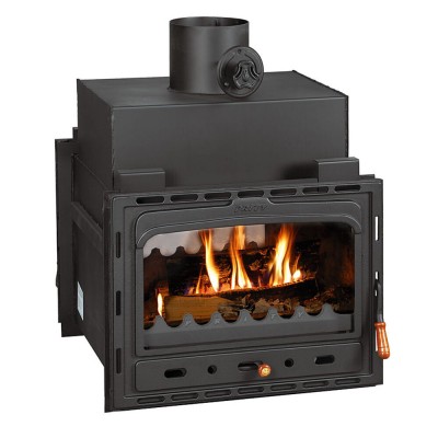 Inbouw gietijzeren haard Prity 2C, 16kW - Productenvergelijking