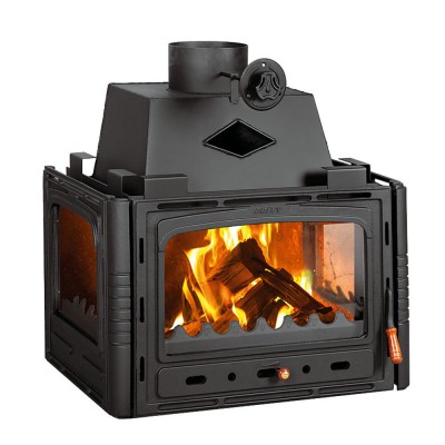 Inbouw gietijzeren haard Prity 3C, 16kW - Productenvergelijking