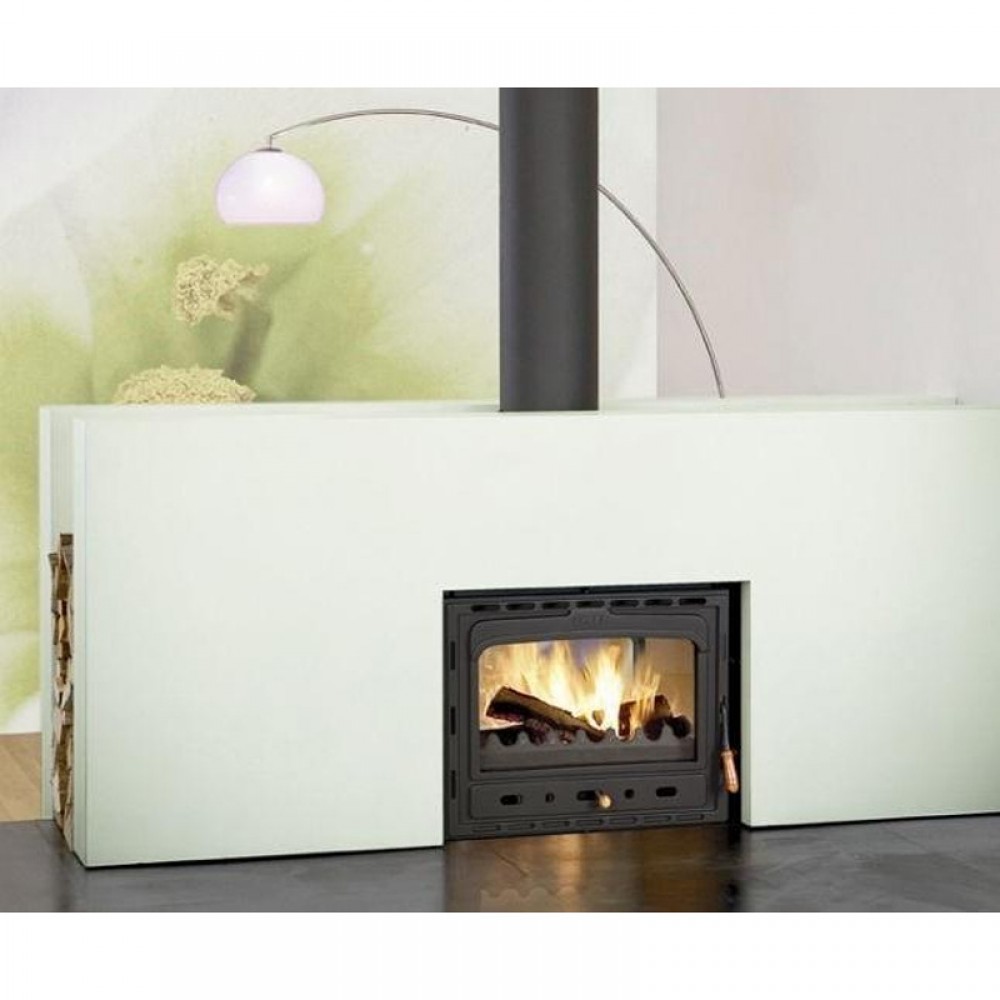 CV inbouwhaard gietijzeren Prity 2C W28, 33.2kw | CV inbouwhaarden | Haarden |