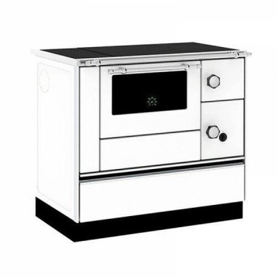 Hout fornuis Alfa Plam Alfa 90 H Favorit Wit, 6.4kW - Productenvergelijking