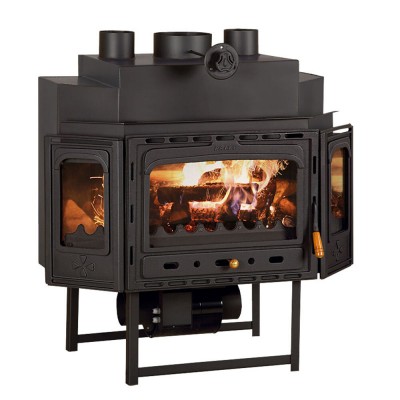 Inbouw gietijzeren haard Prity TCF, 18.5kW - Productenvergelijking