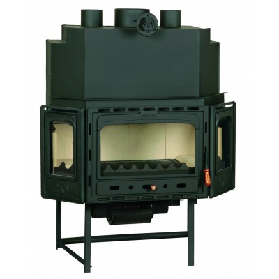 Inbouw gietijzeren haard Prity TC2F, 18.5kW - Productenvergelijking