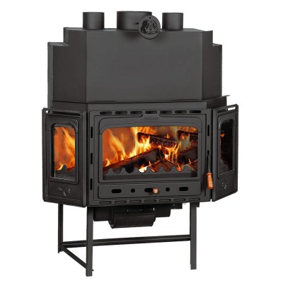 Inbouw gietijzeren haard Prity TC2F, 18.5kW - Productenvergelijking