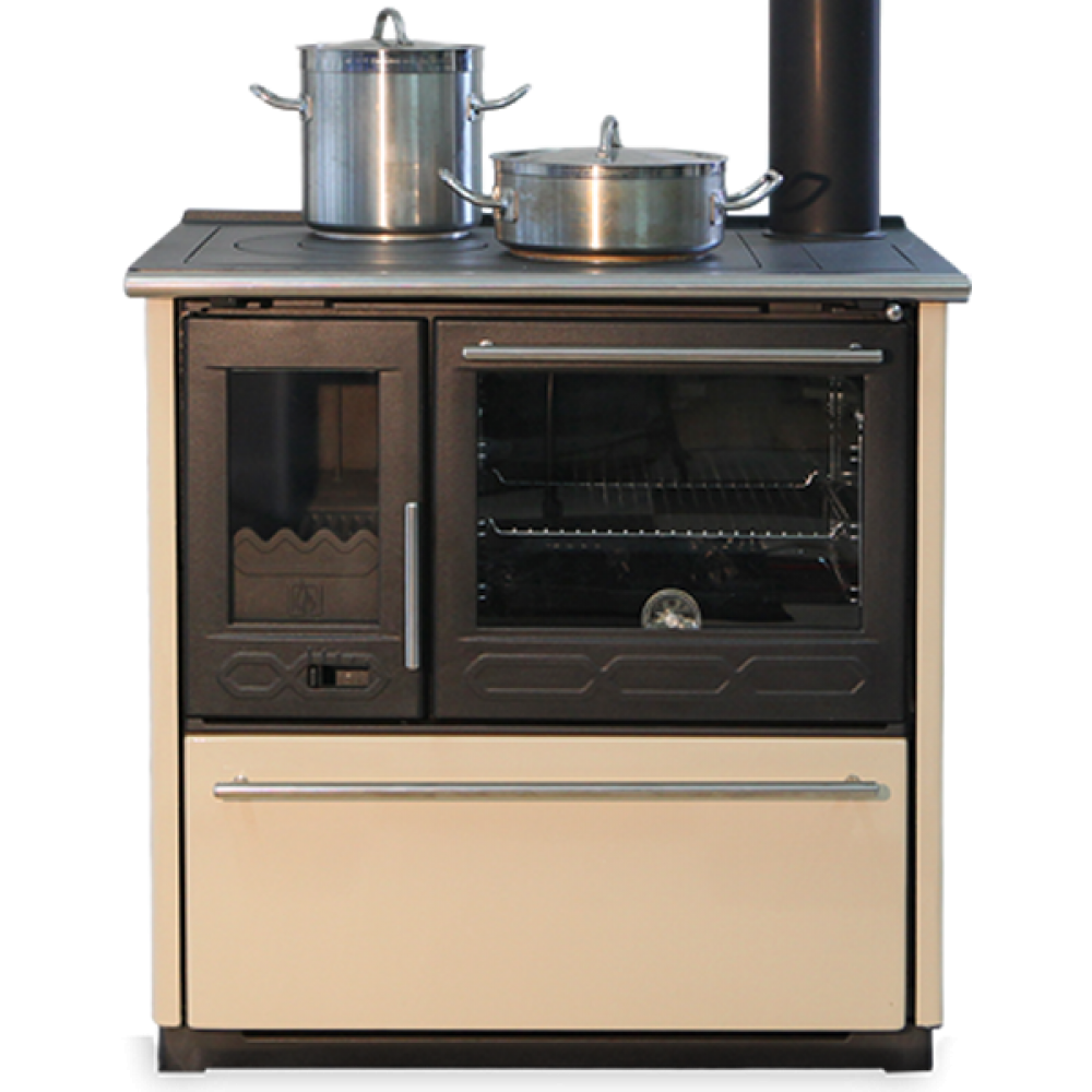 Hout fornuis Plamen 850 Glas N, 8kW | Houtkachels met oven | Houtkachels |