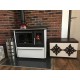 Hout fornuis Plamen 850 Glas N, 8kW | Houtkachels met oven | Houtkachels |