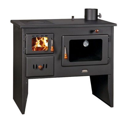 Hout fornuis met CV Prity 1P41 W12, 16.1kW - Hout fornuis met CV