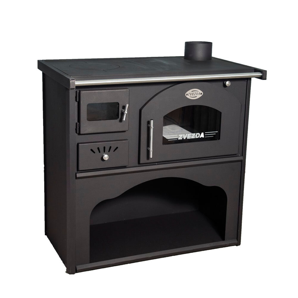 Hout fornuis Zvezda Classic GFS Rechts, 5.9kW | Hout fornuis |  |