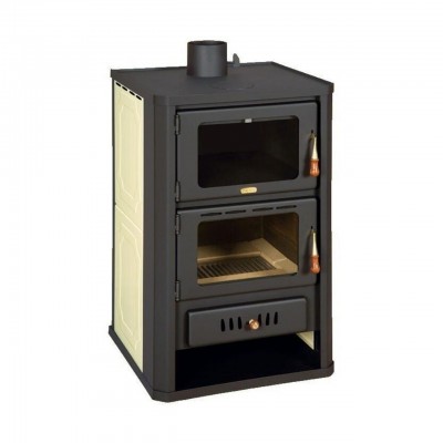 CV houtkachel met oven Prity FG W15, 19.8kW - Productenvergelijking
