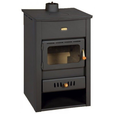 CV houtkachel Prity K2 CP W10 met massief gietijzeren blad, 13.3kW - Productenvergelijking