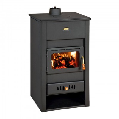 CV houtkachel Prity K2 CP W13 met massief gietijzeren blad, 15kW - Productenvergelijking