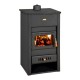 CV houtkachel Prity K2 CP W13 met massief gietijzeren blad, 15kW | CV houtkachels | Houtkachels |