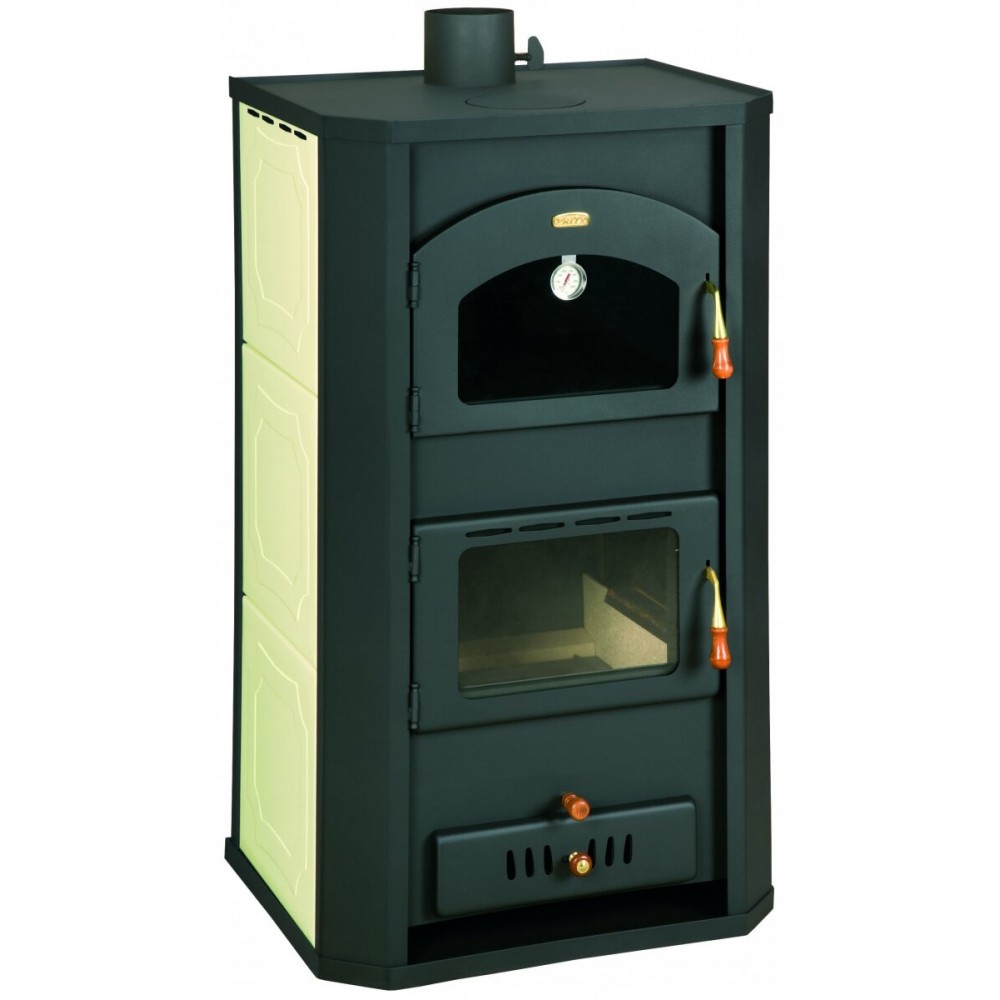 CV houtkachel met oven Prity FG W20, 23.8kW | CV houtkachels | Houtkachels |