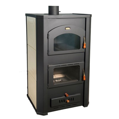 CV houtkachel met oven Prity FG W20, 23.8kW - Productenvergelijking