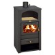 Houtkachel Prity K2 met Niche 10.4kW | Air houtkachels | Houtkachels |