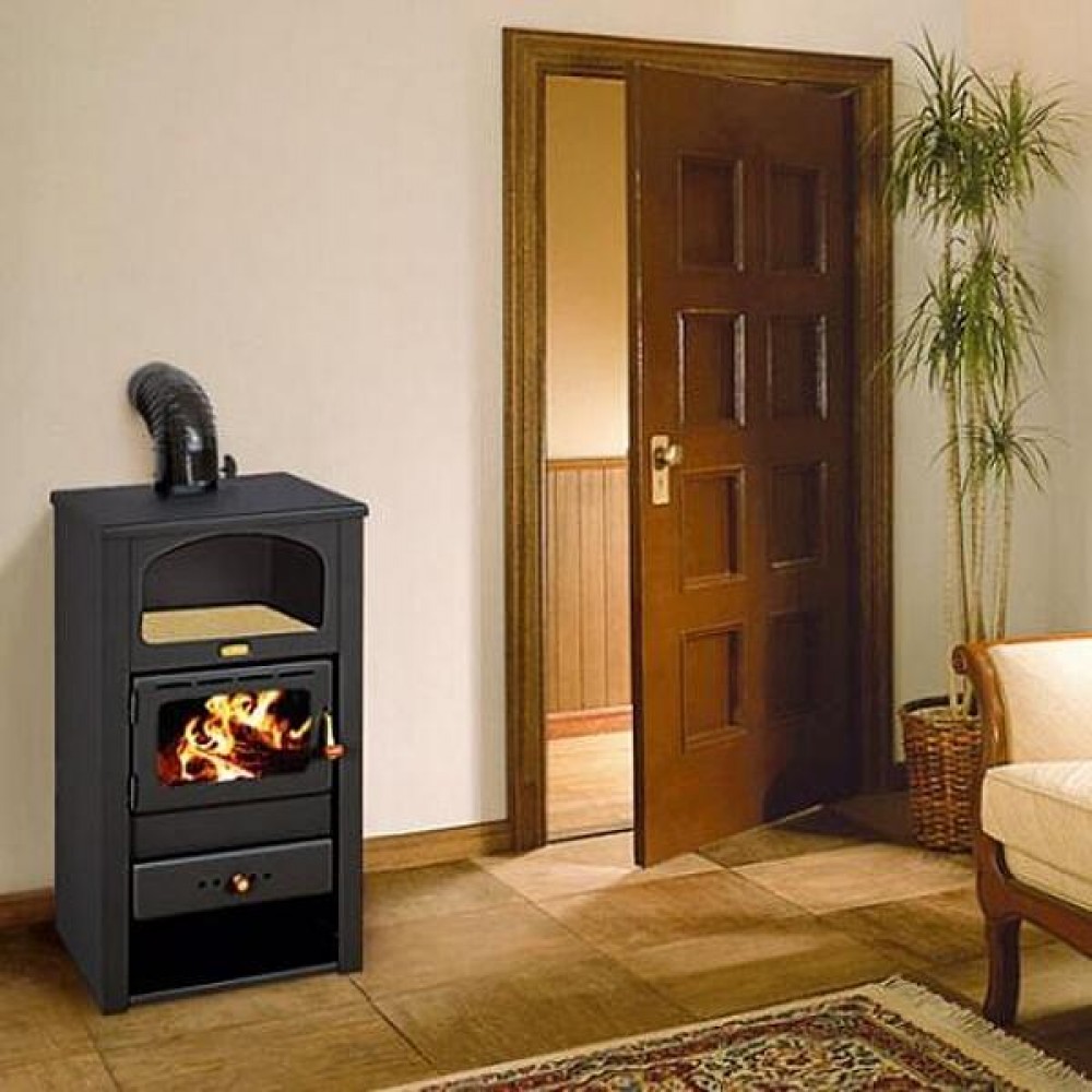 Houtkachel Prity K2 met Niche 10.4kW | Air houtkachels | Houtkachels |