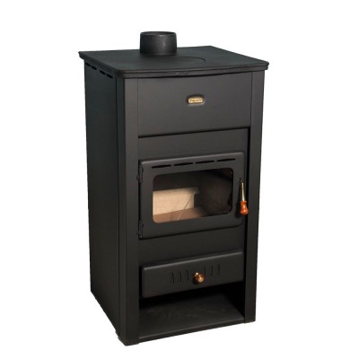 Houtkachel Prity K2 CP met gietijzeren blad, 10,4kW - Productenvergelijking