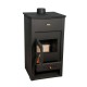Houtkachel Prity K2 CP met gietijzeren blad, 10,4kW | Air houtkachels | Houtkachels |