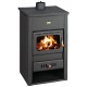 Houtkachel Prity K2 CP met gietijzeren blad, 10,4kW | Air houtkachels | Houtkachels |