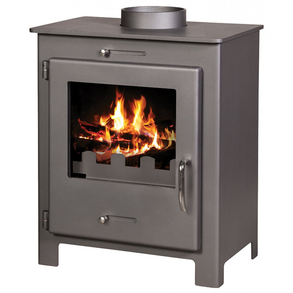 Houtkachel Victoria Nero Black, 6kW | Air houtkachels | Houtkachels |
