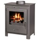Houtkachel Victoria Nero Black, 6kW | Air houtkachels | Houtkachels |