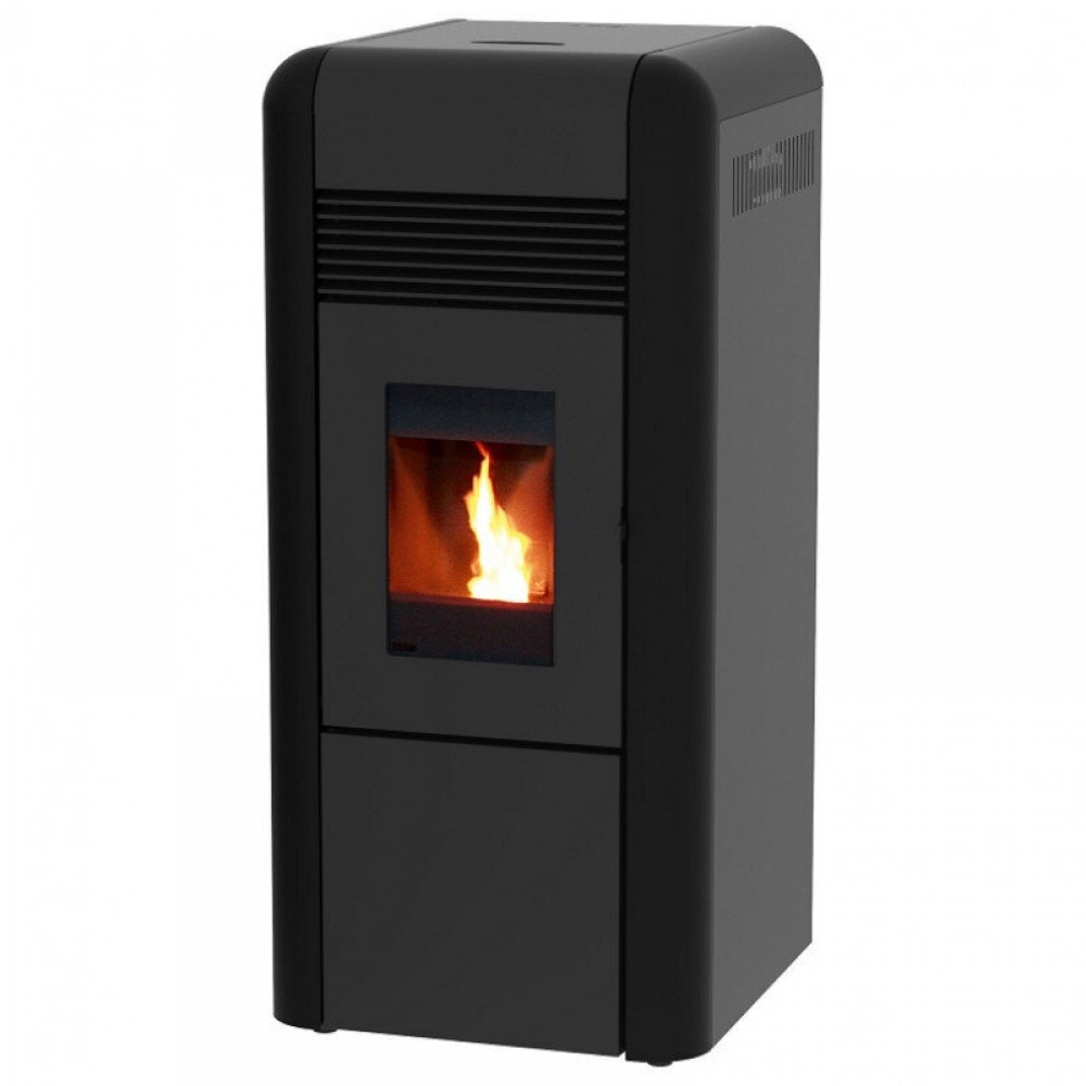 Pelletkachel CV Alfa Plam Dino Zwart, 17kW | Pelletkachels CV | Pelletkachels |