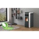 Pelletkachel CV Alfa Plam Dino Zilver, 17kW | Pelletkachels CV | Pelletkachels |