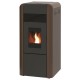 Pelletkachel CV Alfa Plam Dino 27 Bruin, 27kW | Pelletkachels CV | Pelletkachels |