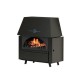 CV houtkachel Alfa Plam Rustikal E, 14kW | CV houtkachels | Houtkachels |